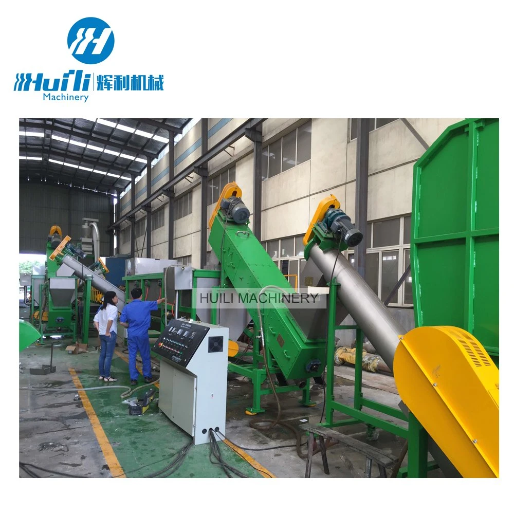 PP/PE Film Recycling Washing Line, Best Price Waste Plastic Friction Washer PE PP Plastic Film Recycling Washing Line with Granulation