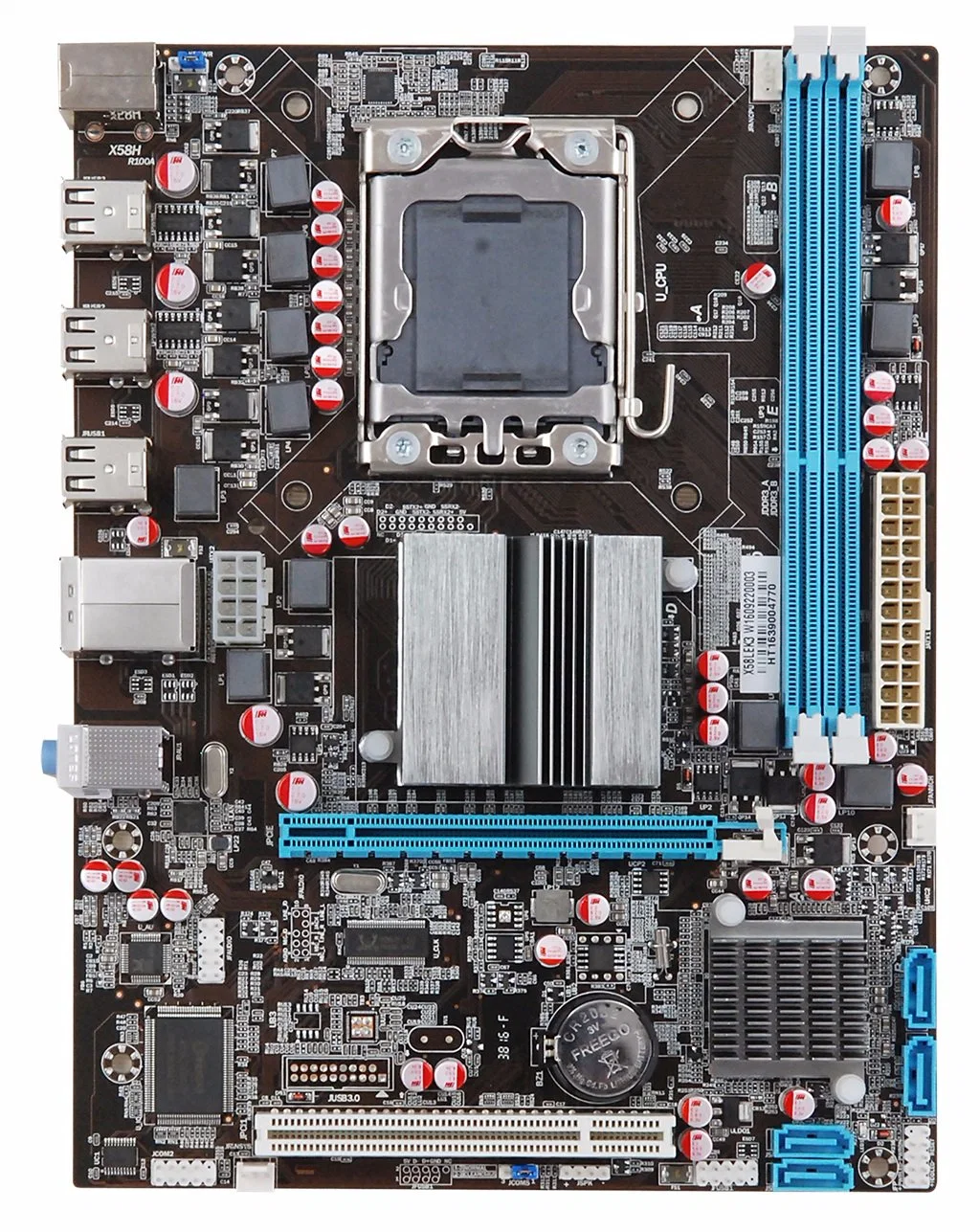 Esonic X58 Motherboard X58lek for LGA1366 Xeon CPU, Best Choice for Game Playerunknown's Battlegrounds