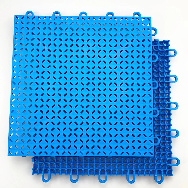 Indoor Field Hockey Interlocking Modular Plastic Tiles Flooring for Inline Roller Hockey Court