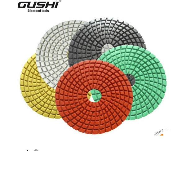 Wholesale Custom 3" 4" 5" 6" 8" Wet Use Diamond Polishing Pads for Marble Stone