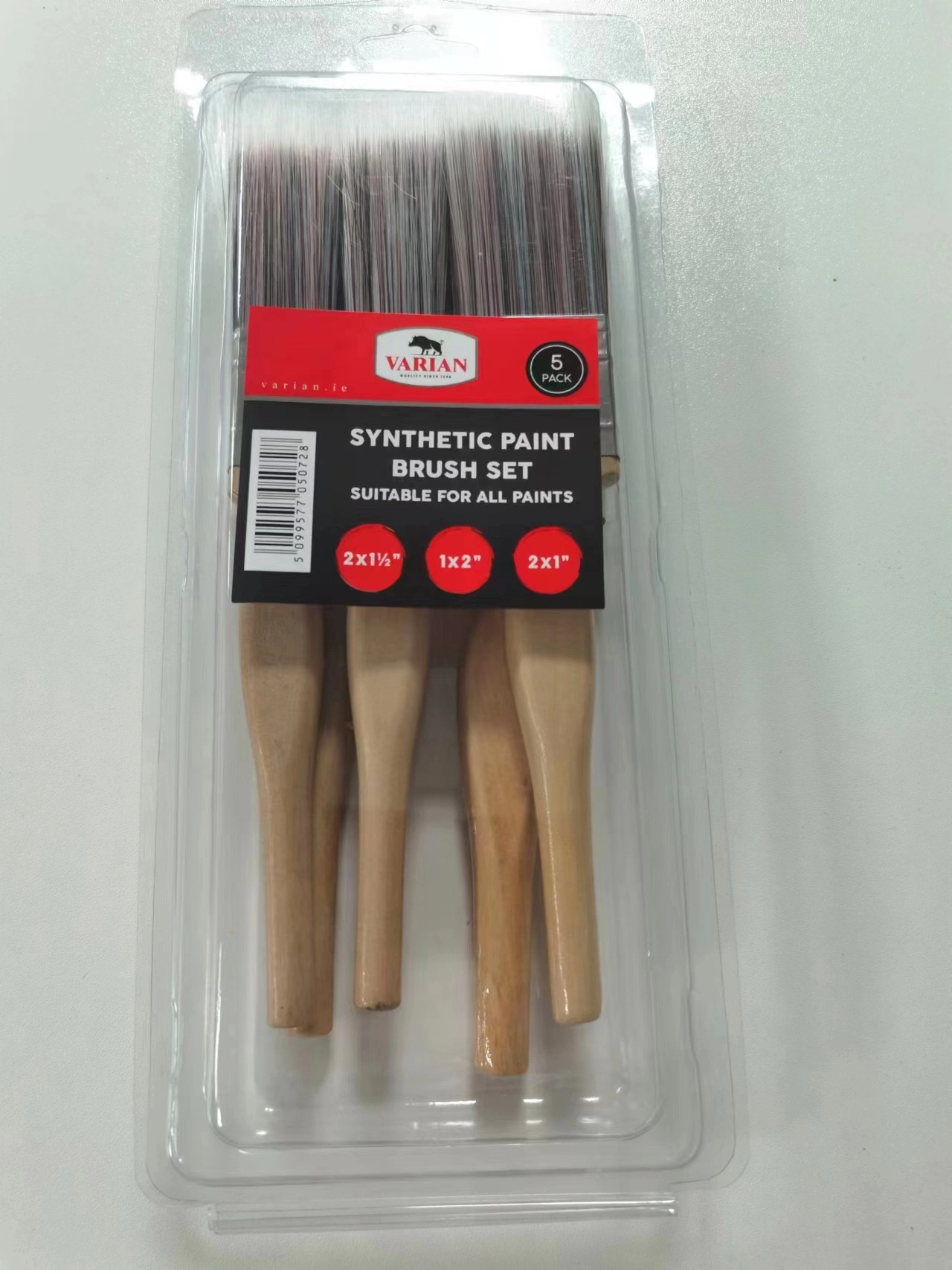 Yunxiao Tools OEM Paint Brush Sets with Plastic Handle and Filament Brush