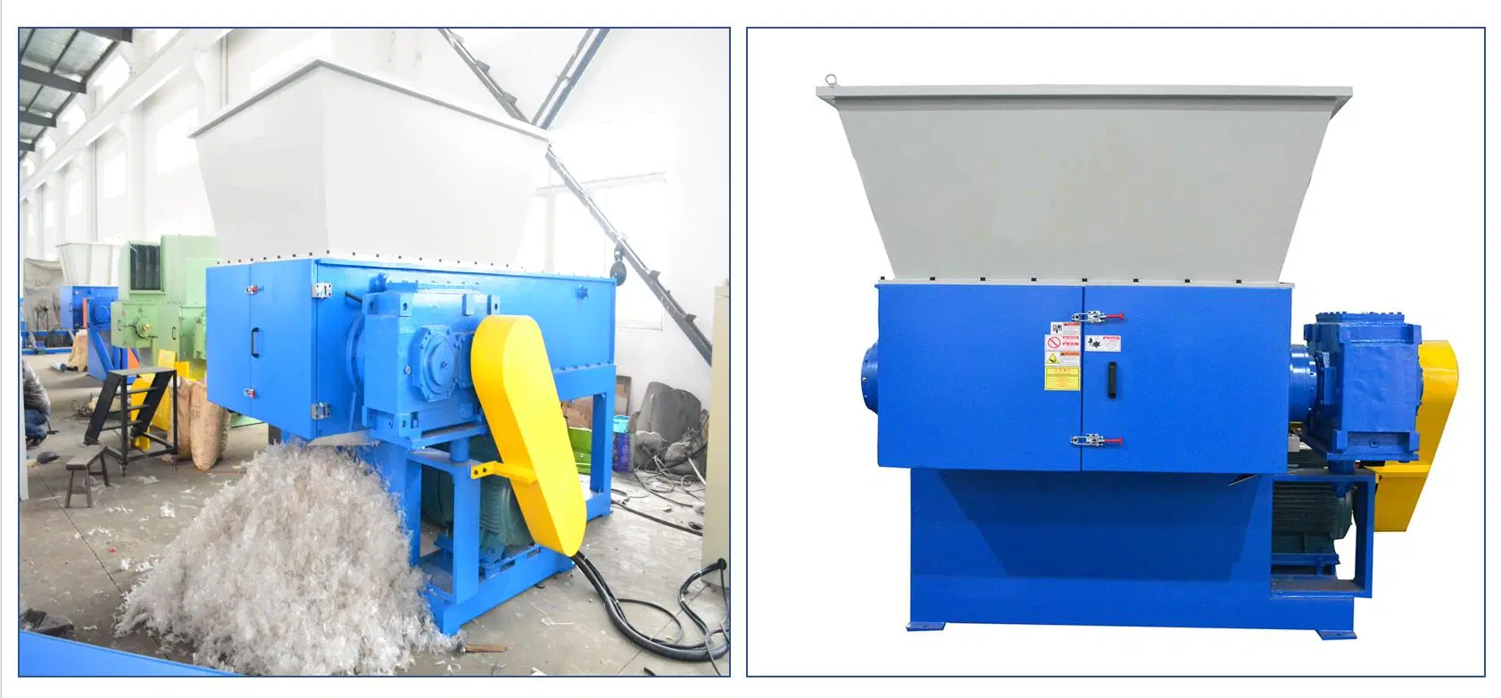 Complete Pet PP ABS Plastic Recycling Shredder Crusher Solutions Equipment