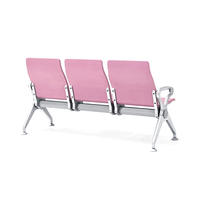 Factory Supply 3 Seats New Metal Medical Hospital Clinic Equipment Reception Waiting Room Seats Used in Airport Chairs