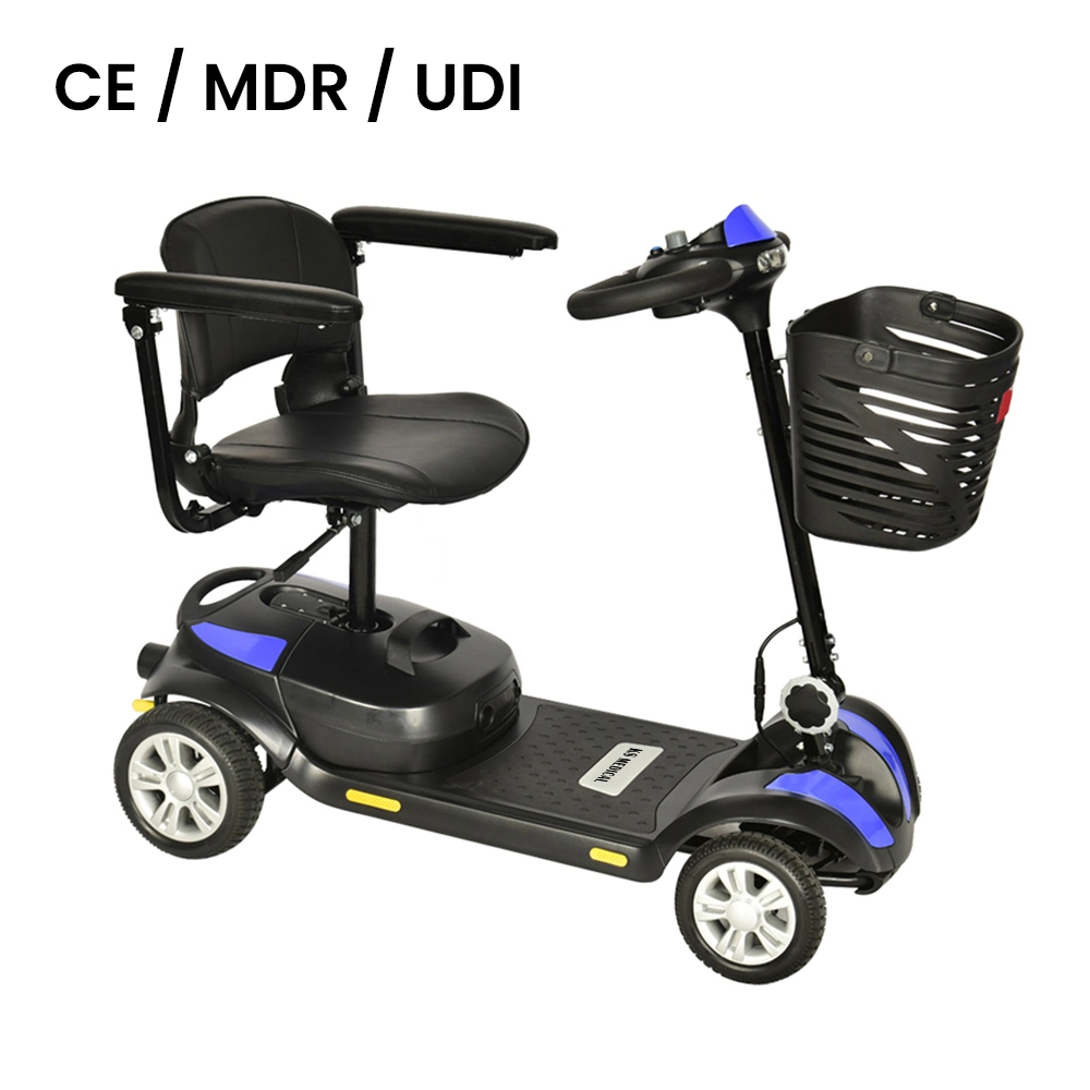 Ksm-906 Mdr aprobado Electric Scooter de movilidad para discapacitados Silla para ancianos Scooters para seniors con asiento