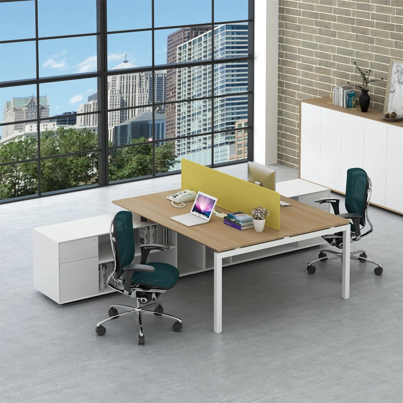 High Quality Melamine Furniture Office Open Work Station Modular Office Desk for Two