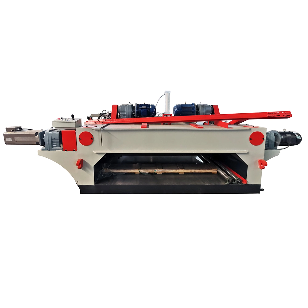 Automatic Plywood Core Veneer Wood Log Peeling Woodworking Machine