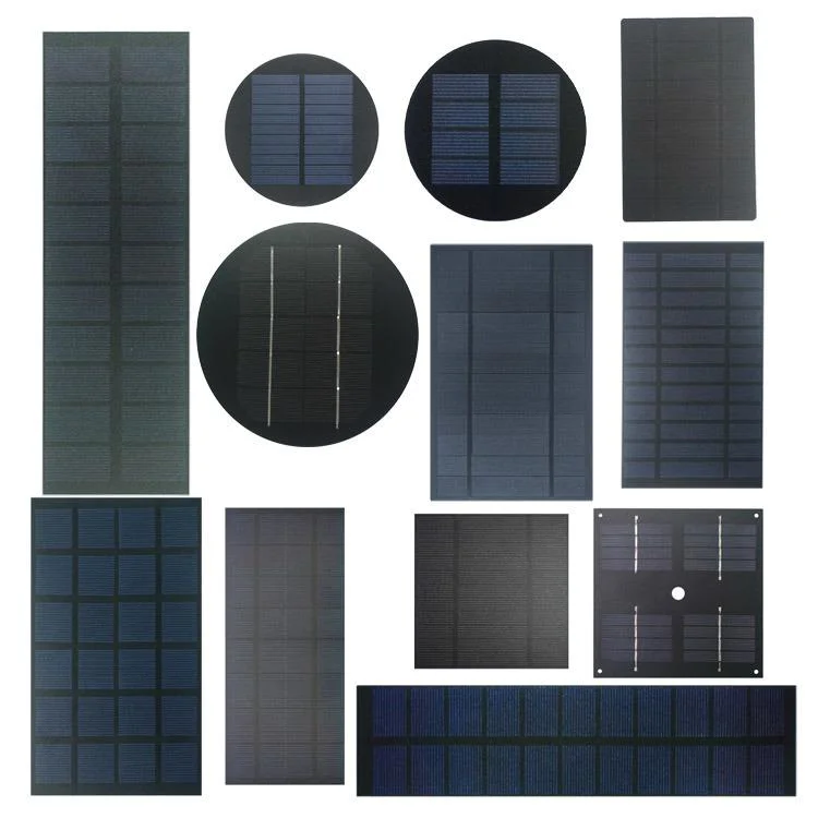 1W 5V Monocryalline Pet Solar Panel Small Solar Cell Solar شاحن الطاقة الشمسية DIY للوحدة لمصباح البطارية 3.7 فولت 107*61 مم