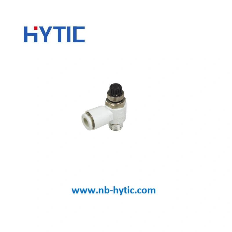 Pneumatic Quick Connect As1211f/2211f/3211f-M5/01/02-04A/06A/08SA Speed Regulating Throttle Valve Pneumatic Fitting