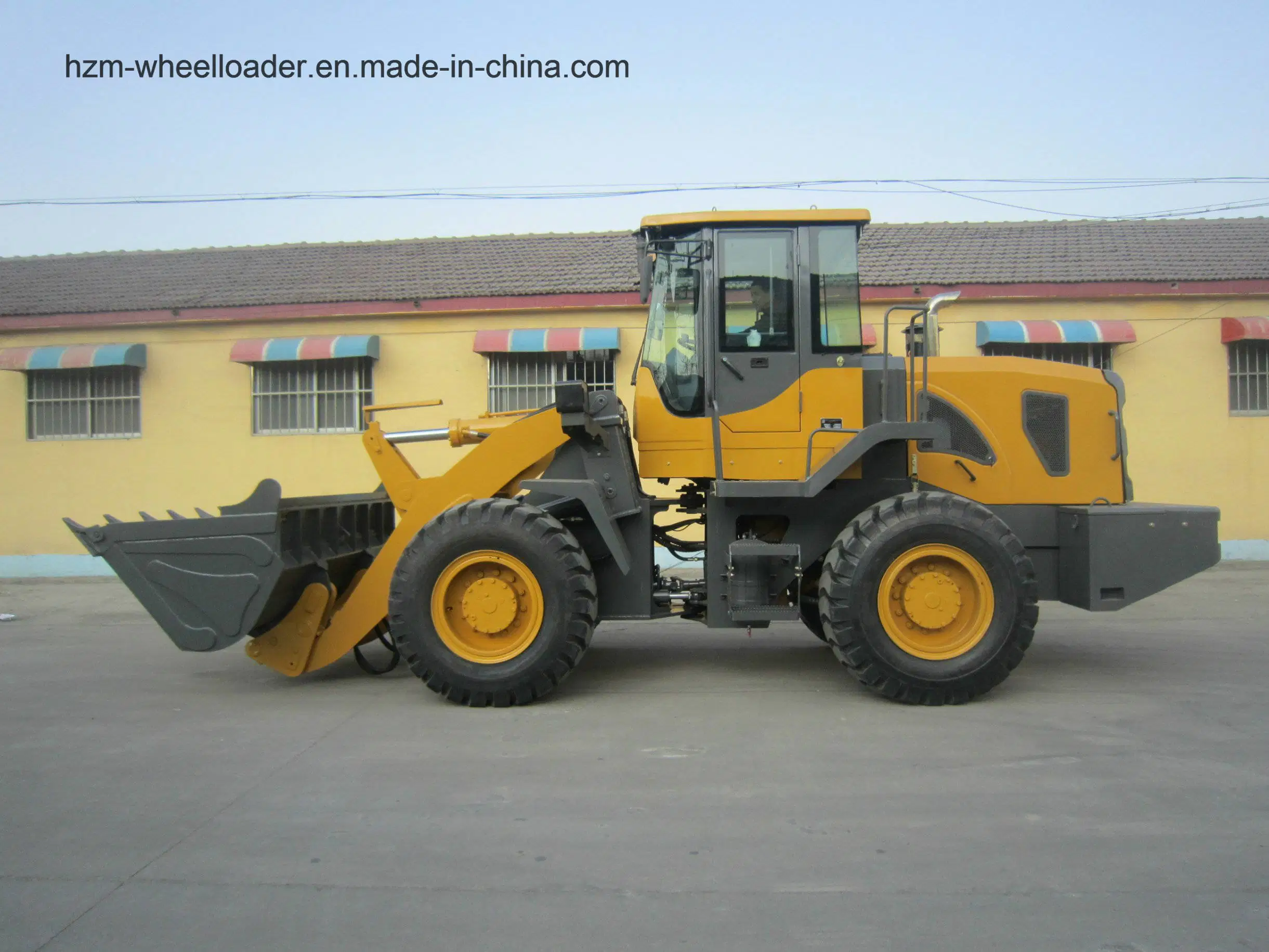 FL300kn Wl300 Hzm 938 3.8ton Heavy Duty Big Bucket Capacity Front Wheel Loader