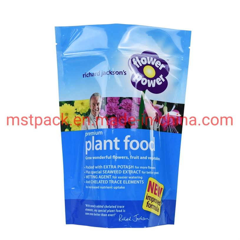 Heat Sealed PLA Standup Seed Bag Design for Plant Nutrition