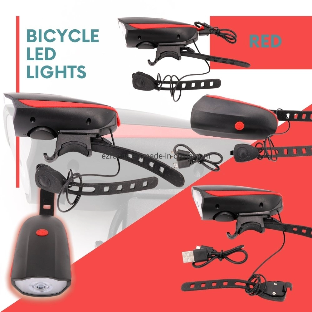2 в 1 светодиодный индикатор на велосипеде с электрическим Bell Trembler звуковые сигналы переключателя звукового сигнала на велосипеде велосипед, велосипедные лампы фар Wyz14473