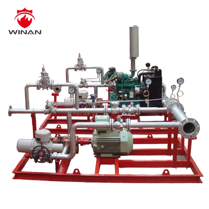 Foam Pump Skid Balanced Pressure Proportioning System for Fire Fighting