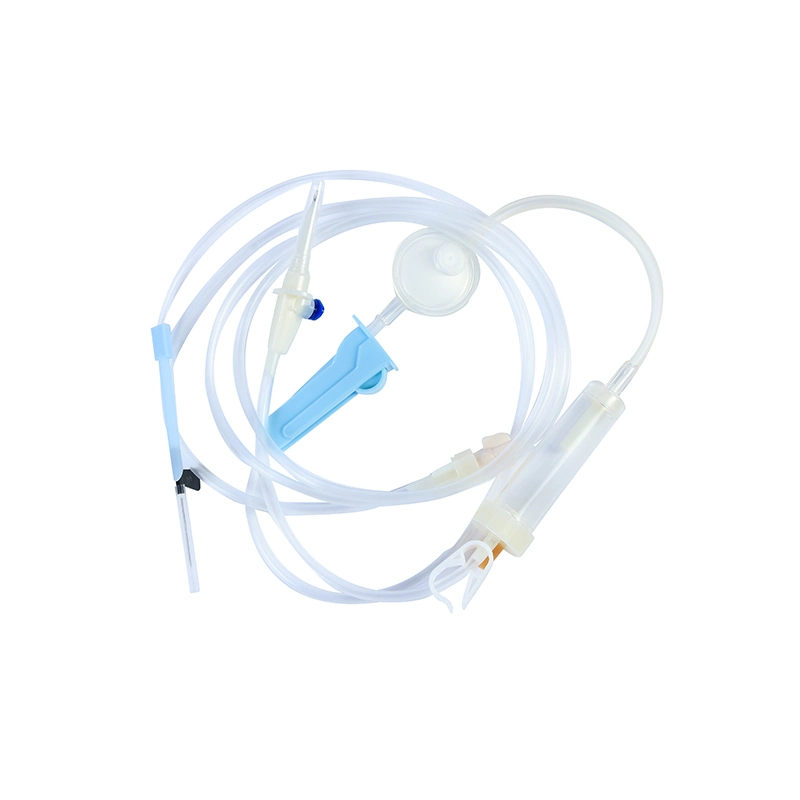 Инфузионная система с автоматической автоматической остановкой воздуха для инфузионной жидкости I. V. Set