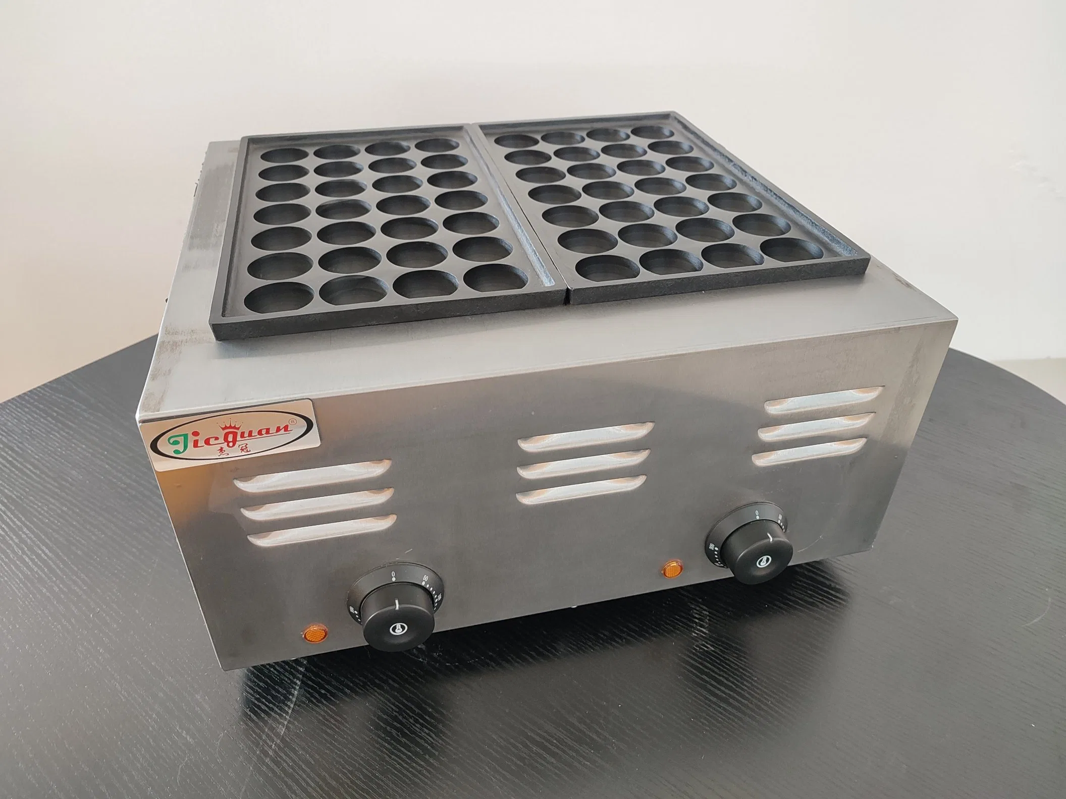 Commercial Snack Equipment Electric 2 Plate Takoyaki Grill Eh-767