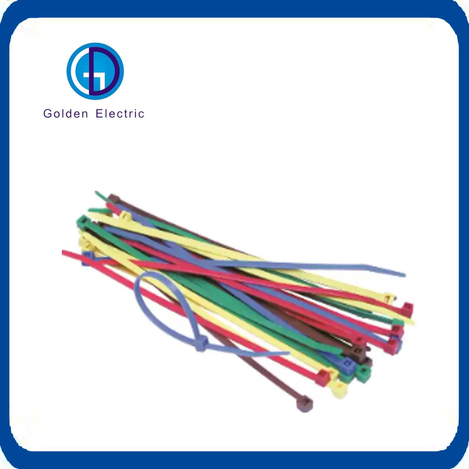 Colored Soft Releasable Self -Locking Type Plastic Cable Ties Nylon Zip Ties