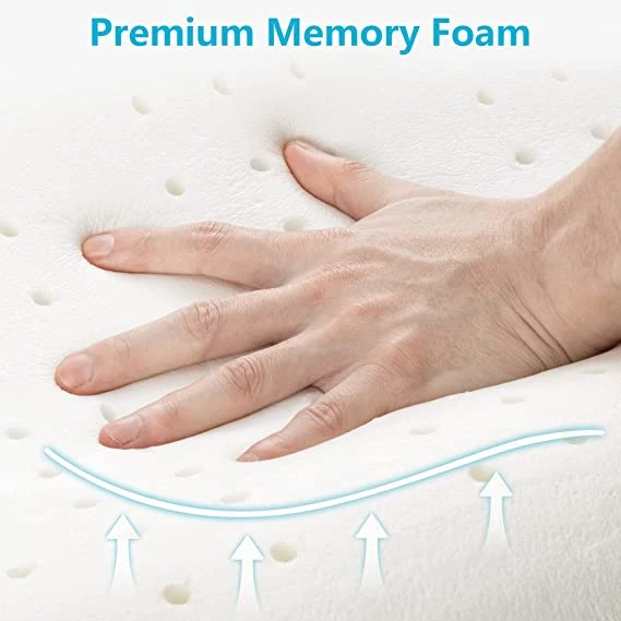 Cool Hotel Quality Memory Foam Pillow for Back, Abdomen