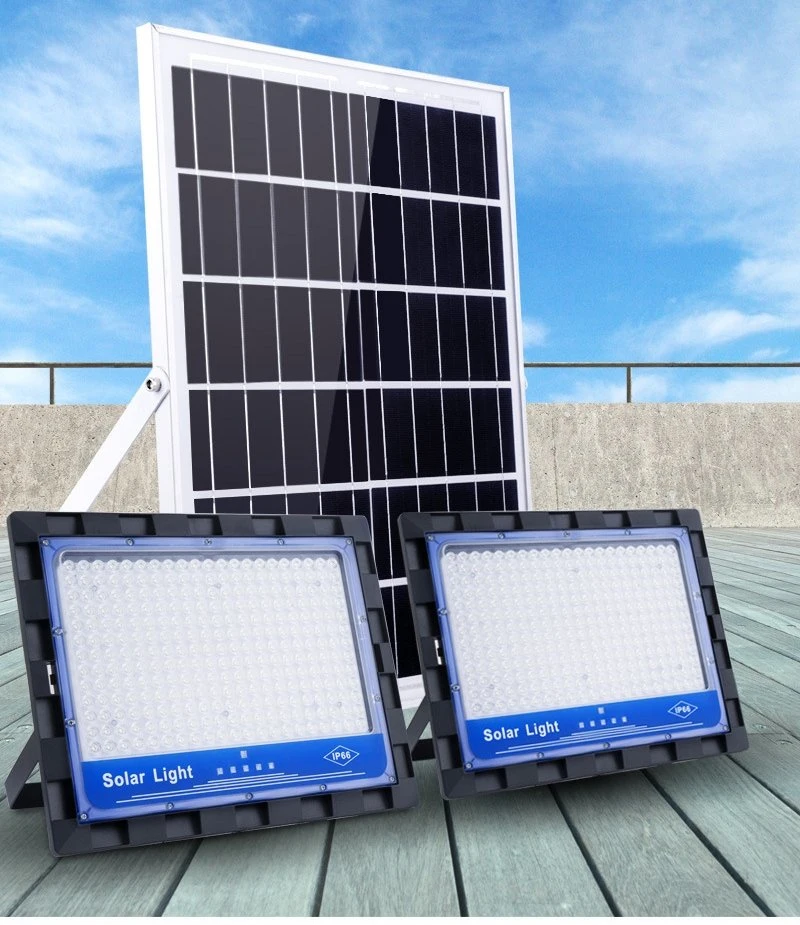 Neues Optisches Design Solar Flood Lights 60W~500W ABS Outdoor Solar LED-Leuchten