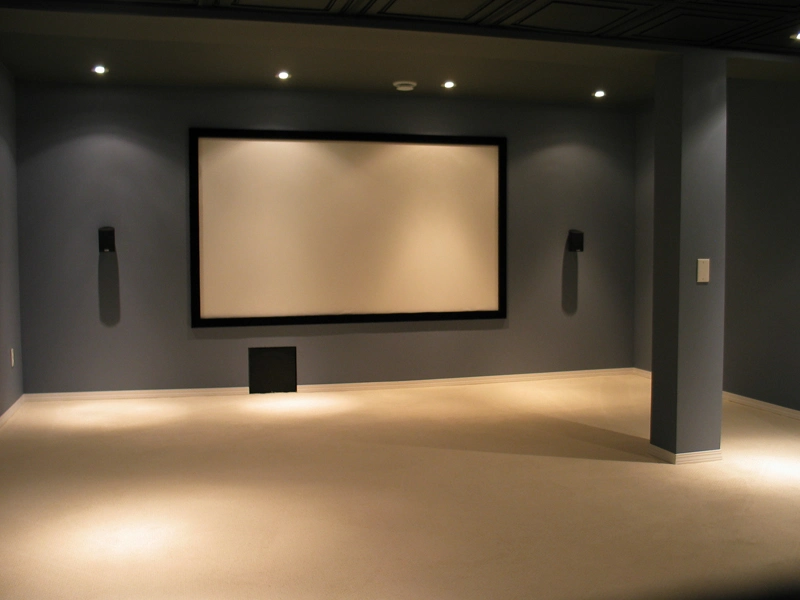 2.35: 1 Aluminum Cinema Wall Fixed Frame Projection Screen