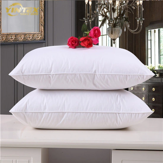 New Design White Color Duck Down Pillow