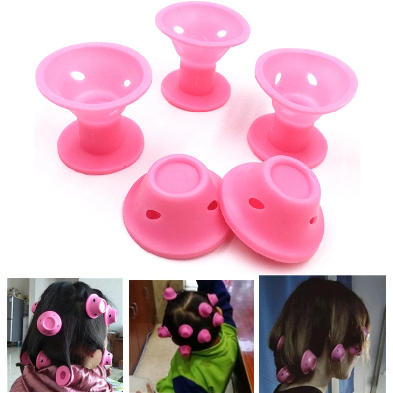 Hairstyling Curling DIY Tool Soft Magic Silicone Hair Curlers Rollers