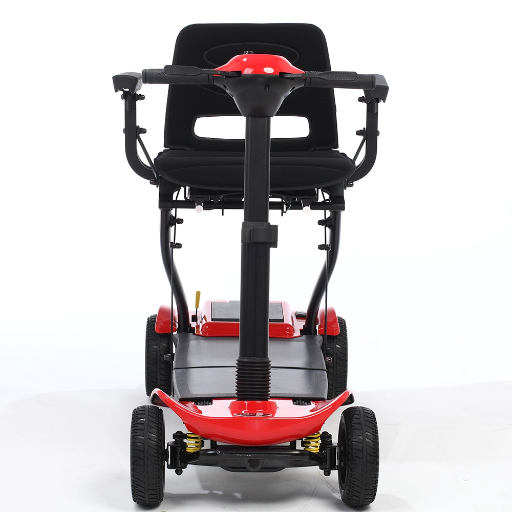 Elderly Lithium Battery Vehicle 4-Wheel Electric Mobility Scooter with Aluminum Alloy Frame