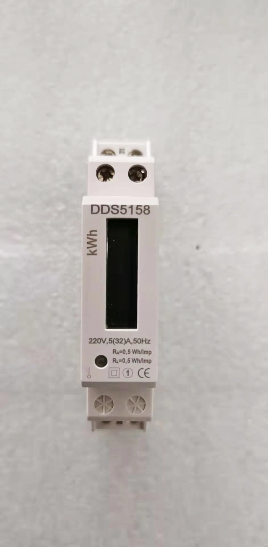 Eleco Watt-Hour pacote exportado pequenas única fase dois do tipo calha DIN Multímetro