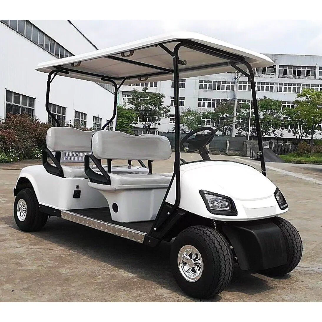 60V Battery Operated Golf Buggy 4 Seats Sport Electric Car for Golf Course