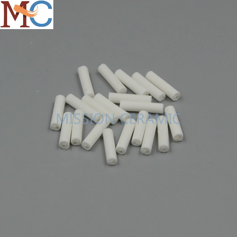 80% Purity Two Holes Alumina Ceramic Tube