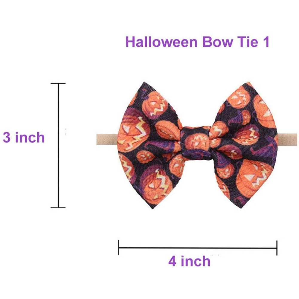 New Halloween Style Pet Supplies Dog Collar with Bow Tie Dog & Cat Decorations Puppy Grooming Accessories