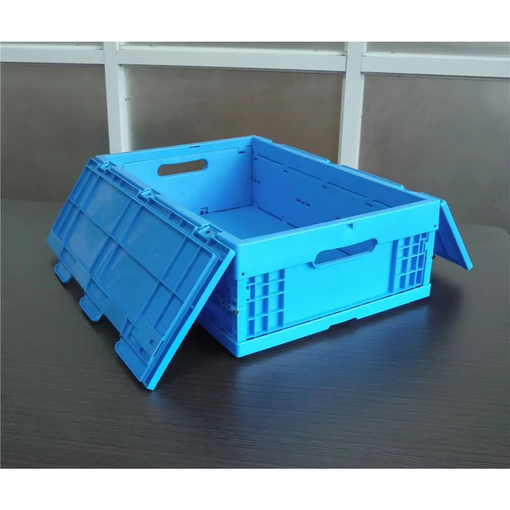 Stackable Logistics Nested Large Capacity HDPE Turnover Crate Plastic Box