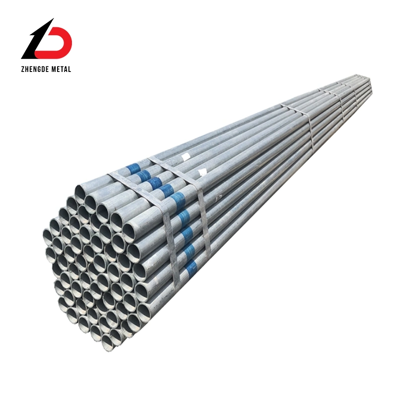 Wholesale/Supplier Hot DIP Gi Seamless Galvanized Round Steel Pipe ASTM A106 Sch 40 ERW Gi Iron Tube