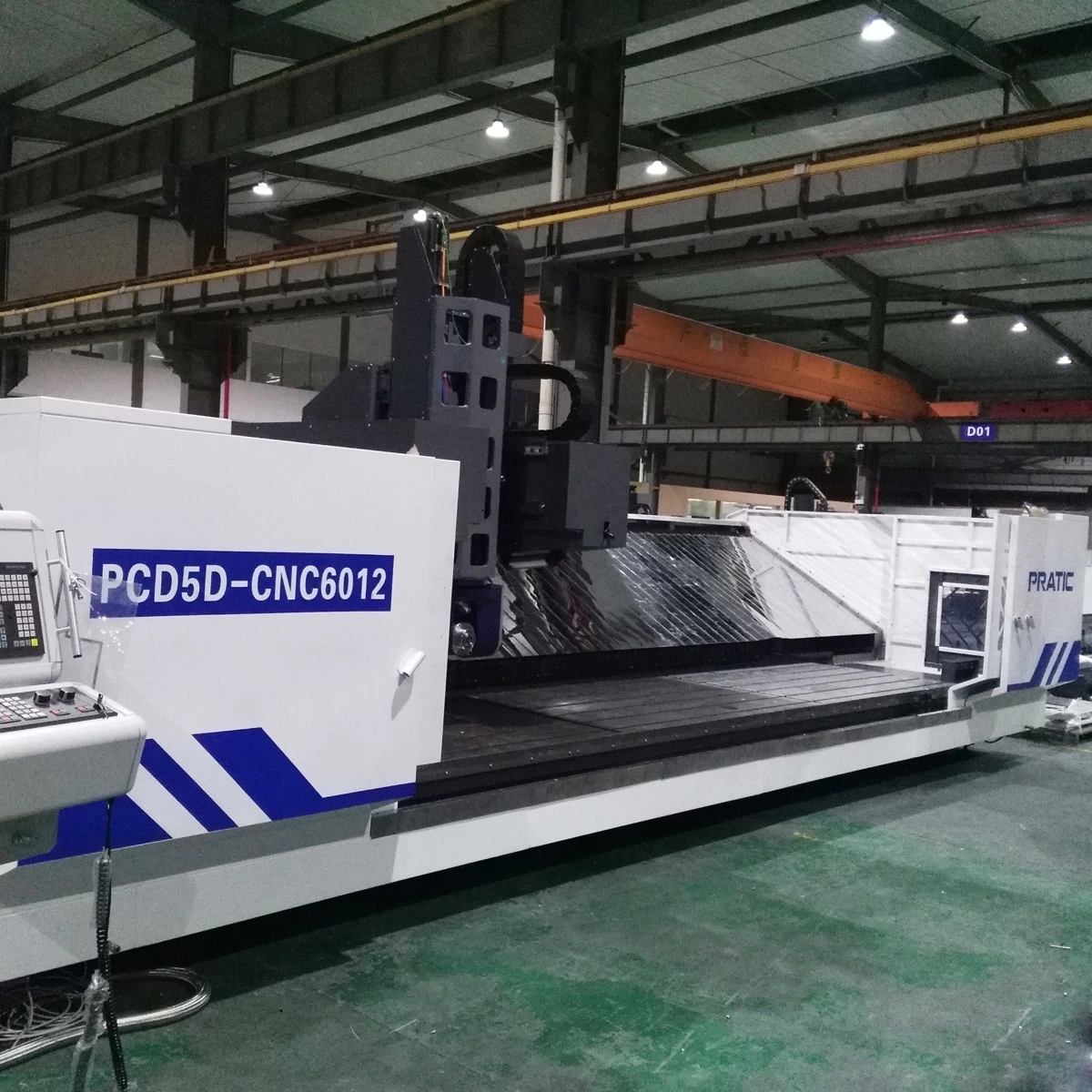 5 Axis Continuous and Simultaneous CNC Machining Center for Processing Stainless and Copper