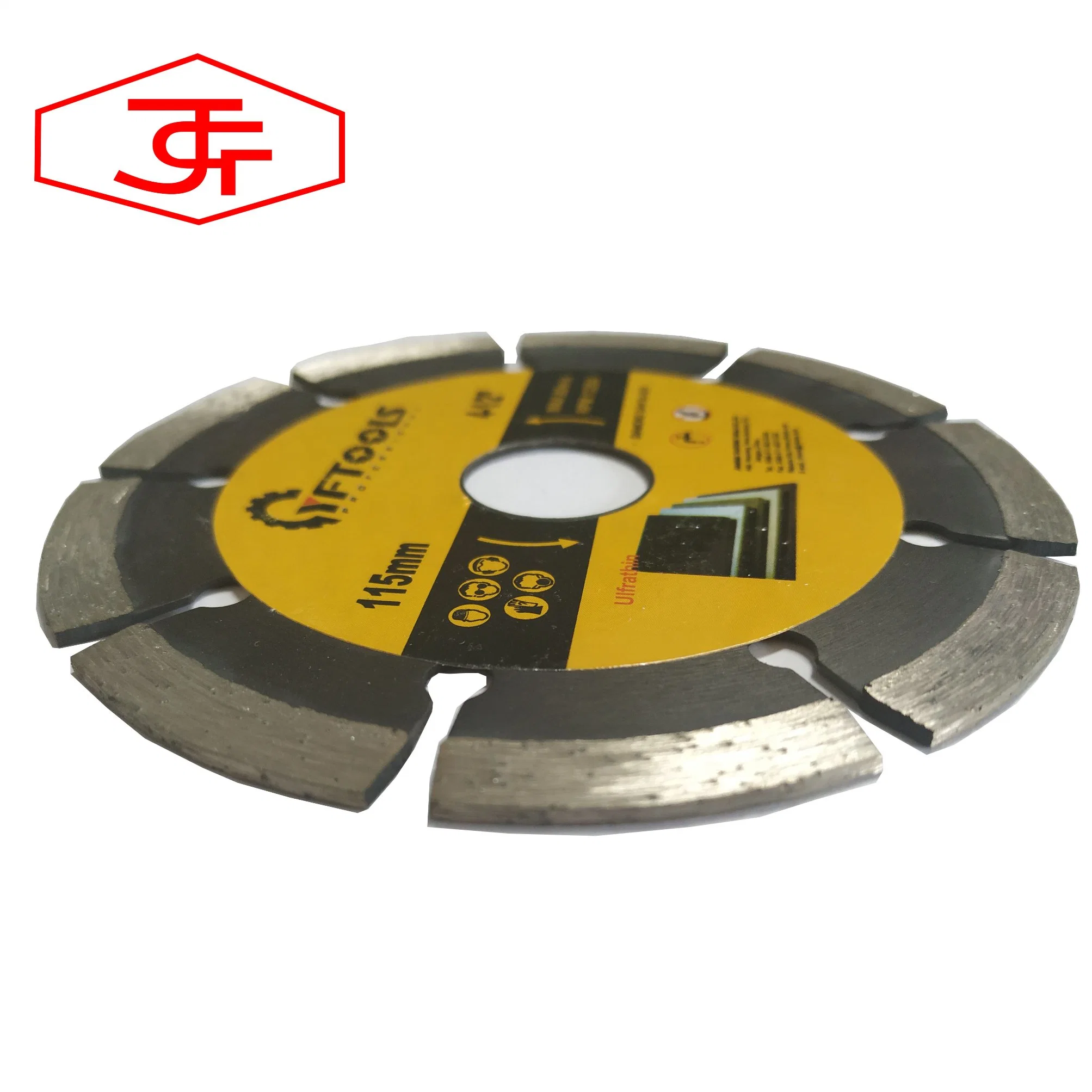 115mm Cold-Pressed Segment Diamond Circular Saw Blade for Block