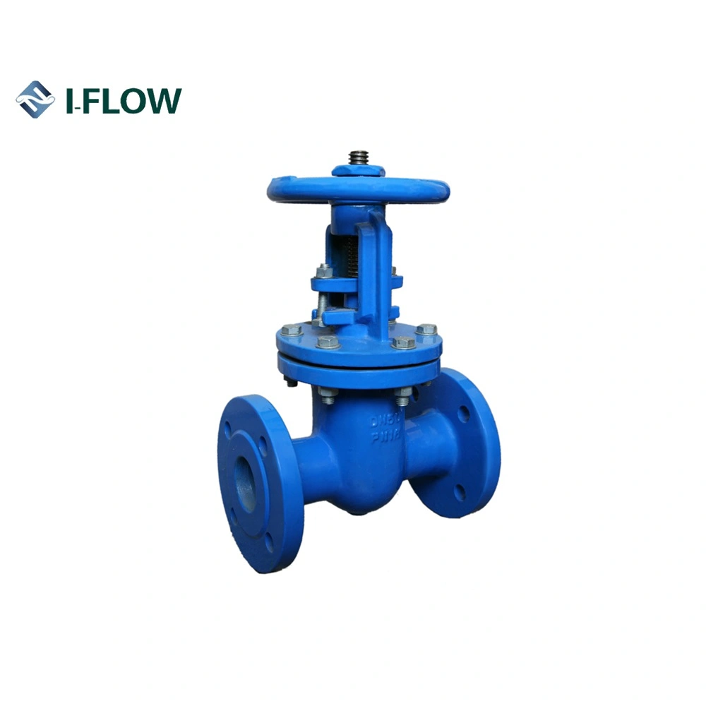 Inside Screw Nonrising and OS&Y Stem Type, Class 125 150 Cast Iron Body Brass Stem Gate Valve with Indicator Handwheel Operation