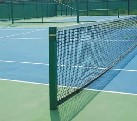 Ronda de tenis Red Post al aire libre cancha de tenis Polo Pickleball/Voleibol/Red Badminton Sistema