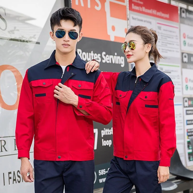 Suíte de segurança resistente ao fogo vestuário de trabalho e uniformes de segurança de roupas para homens