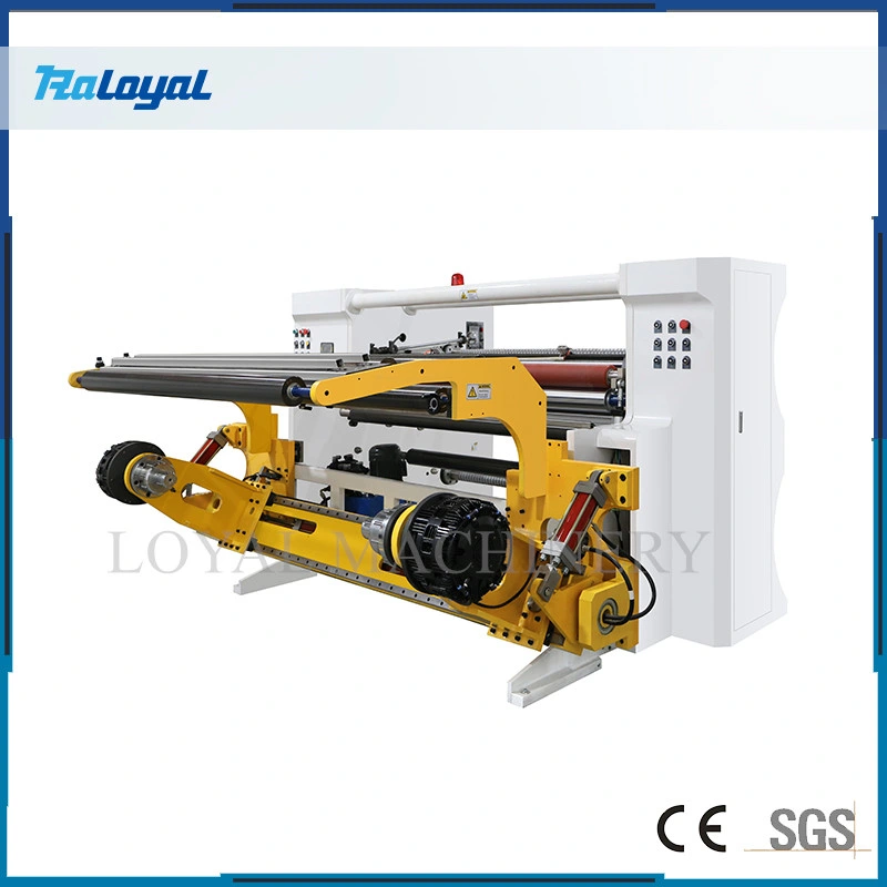 Hand Drawing Paper Slitting Rewinding Machine with High Speed PLC Control