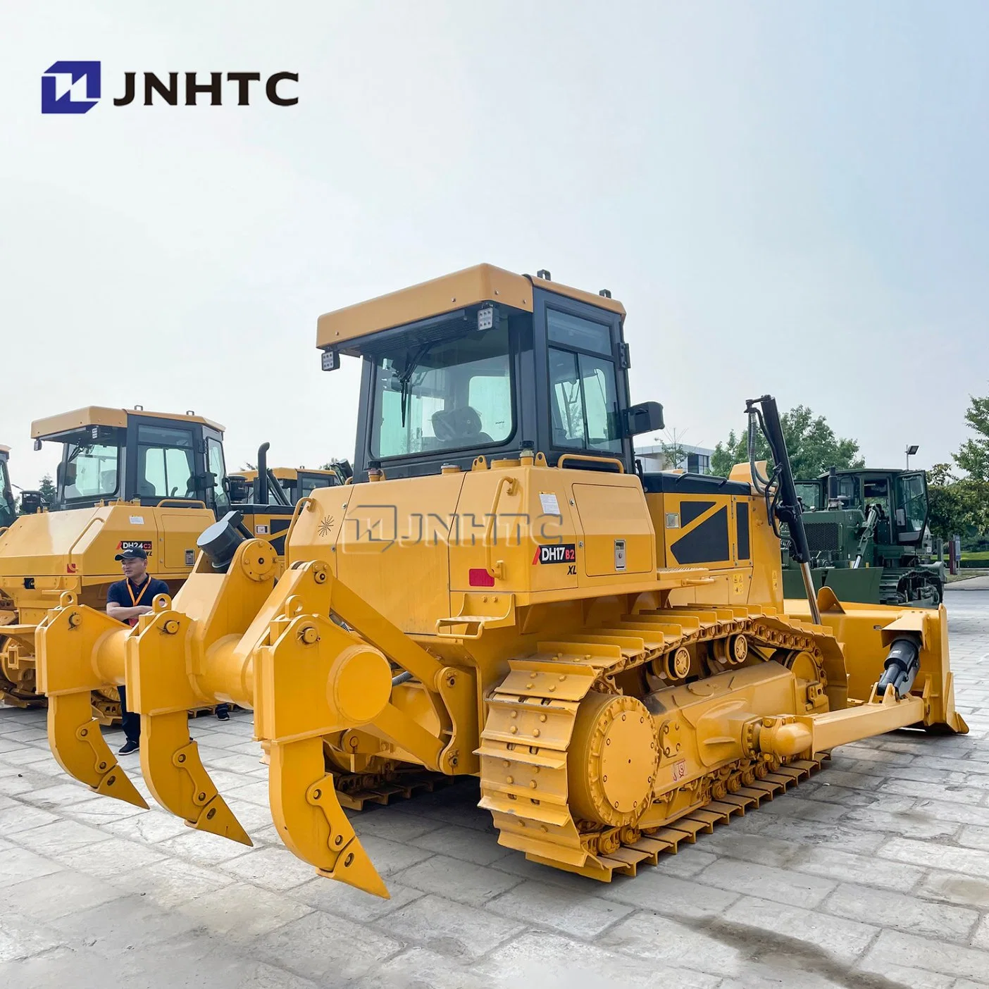 Marca líder de maquinaria de construcción de carreteras Dh17 Marca Bulldozer de orugas 170HP 190HP 220HP