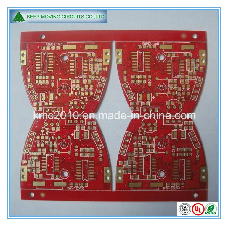 Red Solder Mask Single, Double Side and Multi-Layer PCB Board From 1-30 Layer