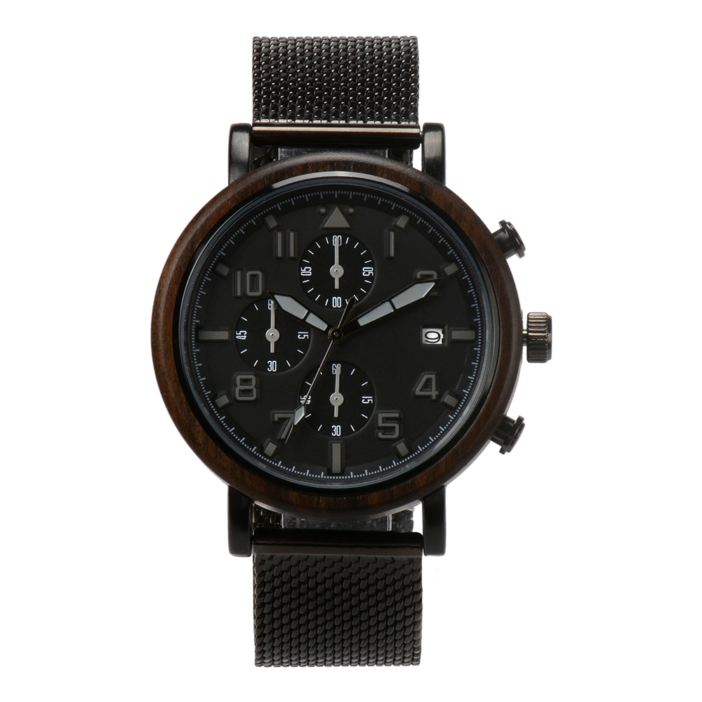 Fashion High Quality Natural Wooden Watches for Men Custom Logo for Sale