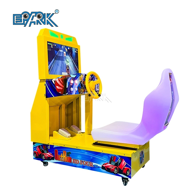 19-Inch Screen Racing Car Game Machine with King Kong Chariots appearance for Kids