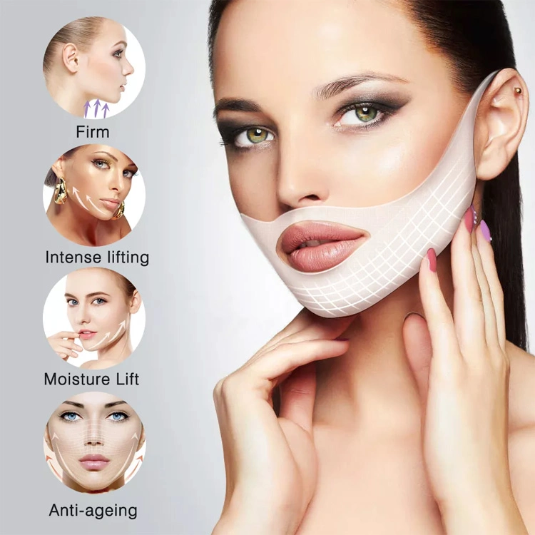 Beauty Cosmetic Face Lifting Belt V Shaped Slimming Face Mask for Women