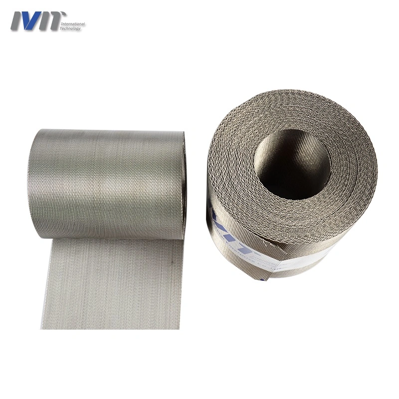 Reverse Dutch Weave Stainless Steel Wire Woven Filter Mesh Extruder Screen Belt