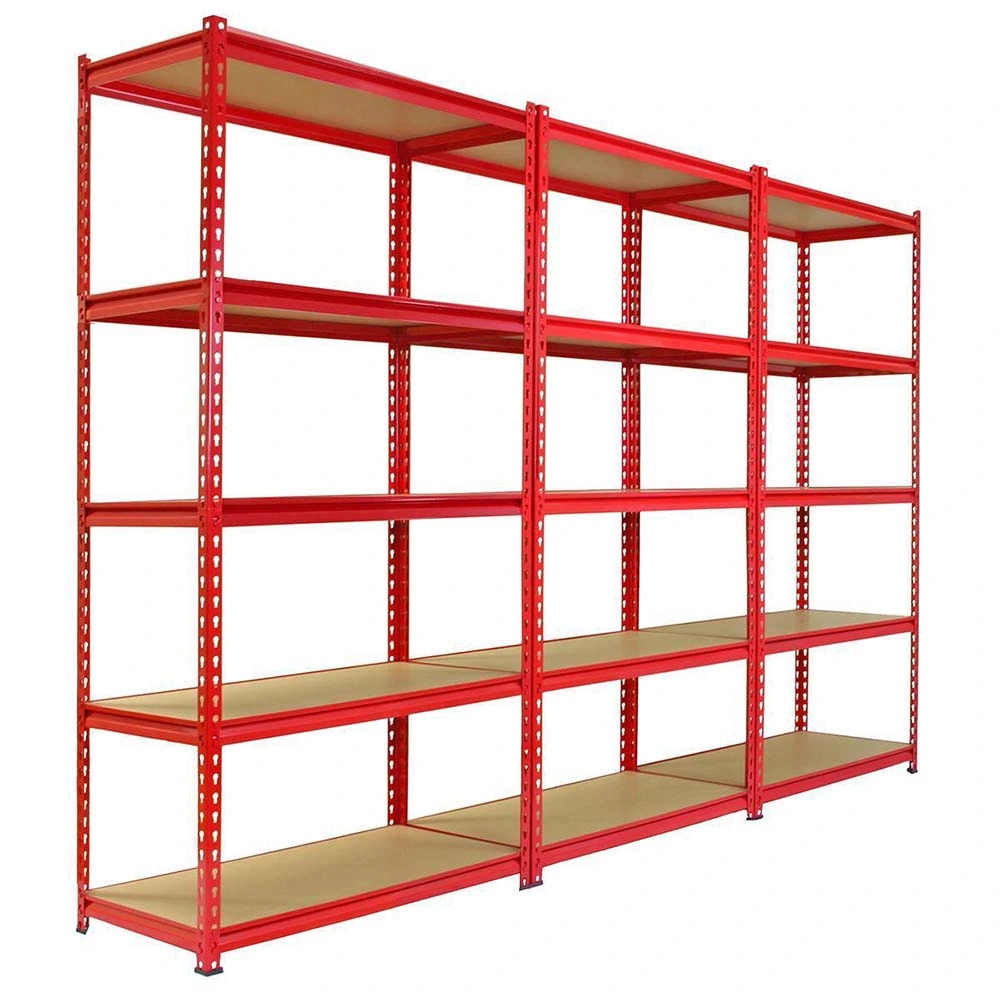 180cm X 90cm X 40cm 5 Tier Metal Garage Shelving Units 175kg Light Weight Rack