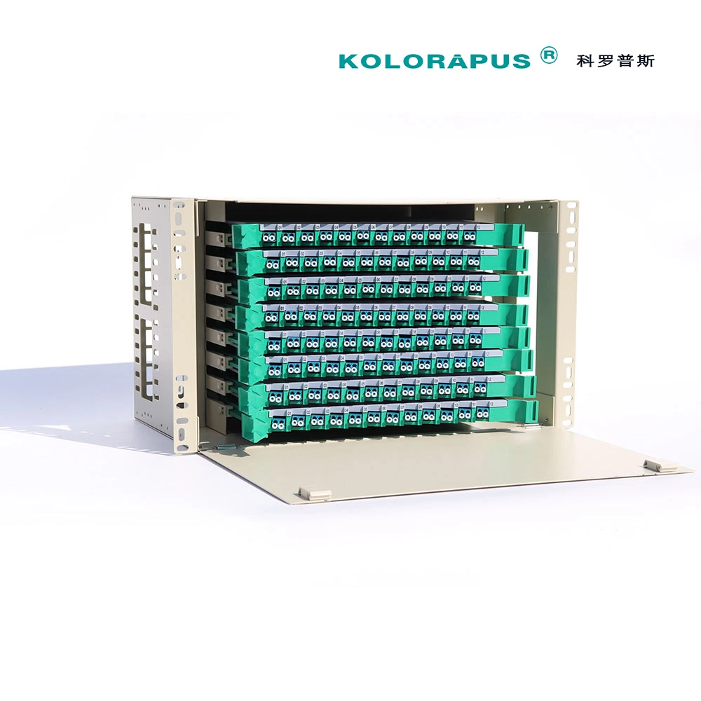 Kolorapus 96-Port ODF LWL Verteilerkasten (Dual LC-192 Kern)