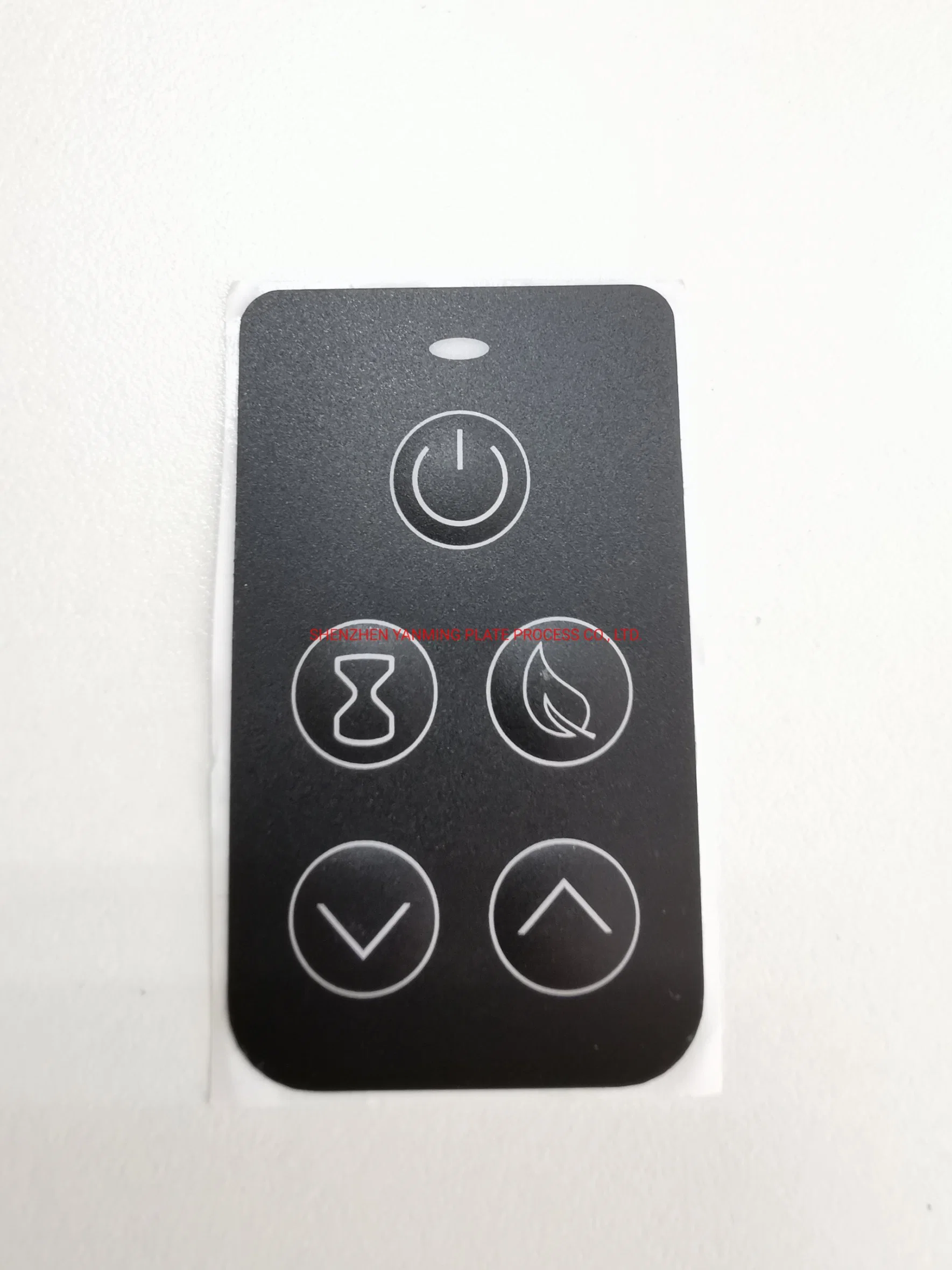 Embossed Membrane Keypad Graphic Overlay for Domestic Appliance