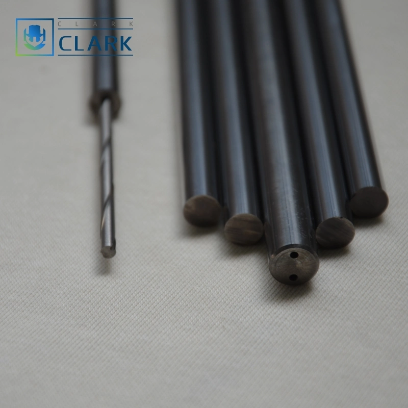 Customized Dia3-30 Tungsten Rods with Central Coolant Piping Unground/Ground