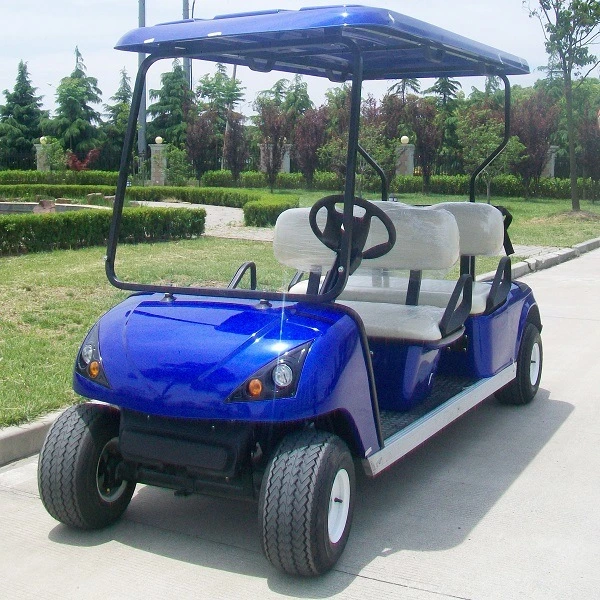 Marshell 4 Passenger Comfortable Electric Battery Powered Golf Carts Golf Car for Mountain Energy Saving (DG-C4)