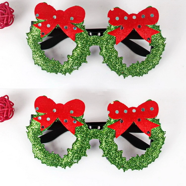 Christmas Decorative Glasses for Adults and Children Gifts Holiday Party Frames