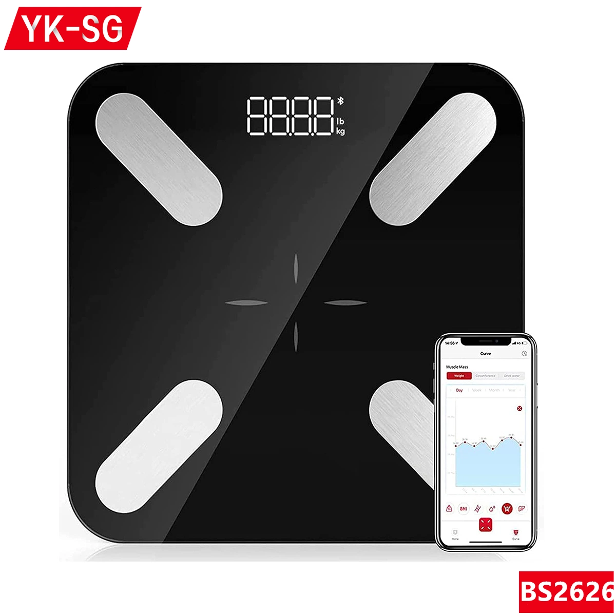 Electronic Household Digital Personal Smart Body Fat Scale